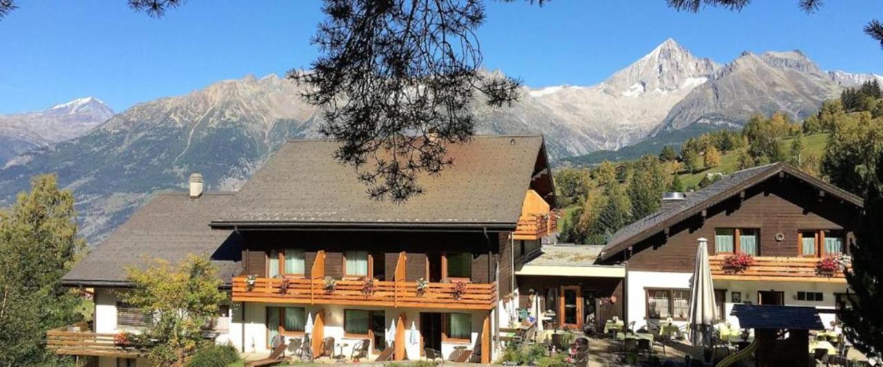 Hotel Restaurant Buerchnerhof Bürchen Eksteriør bilde