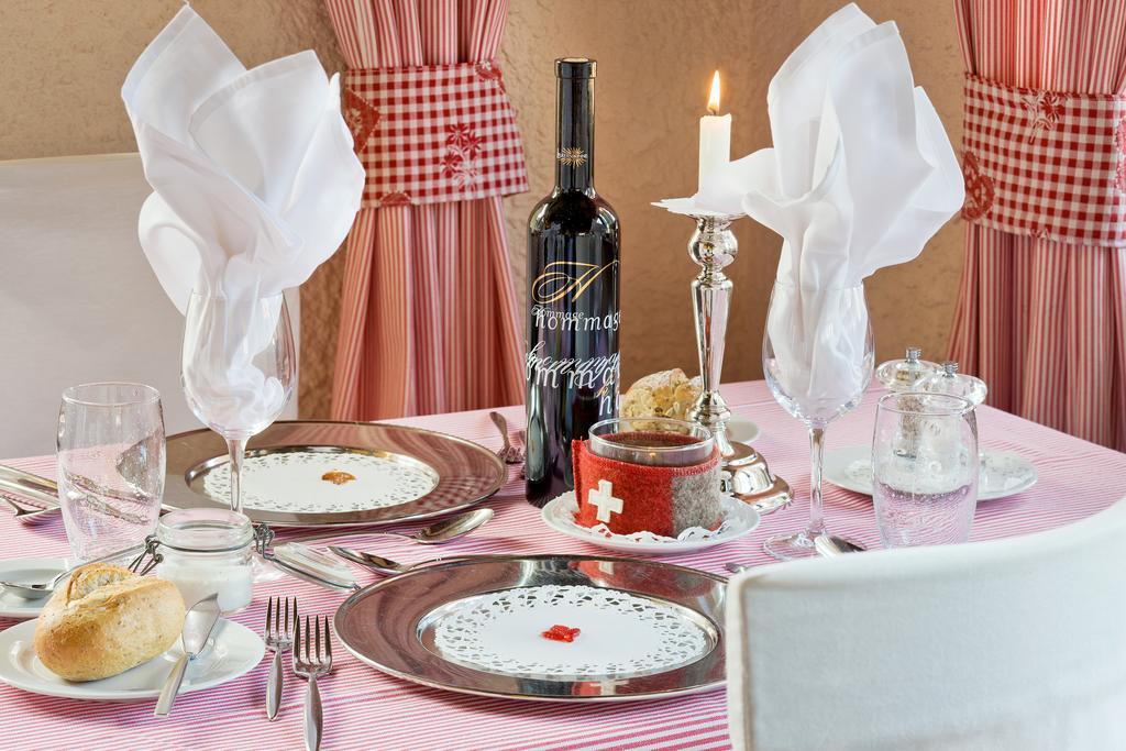 Hotel Restaurant Buerchnerhof Bürchen Eksteriør bilde